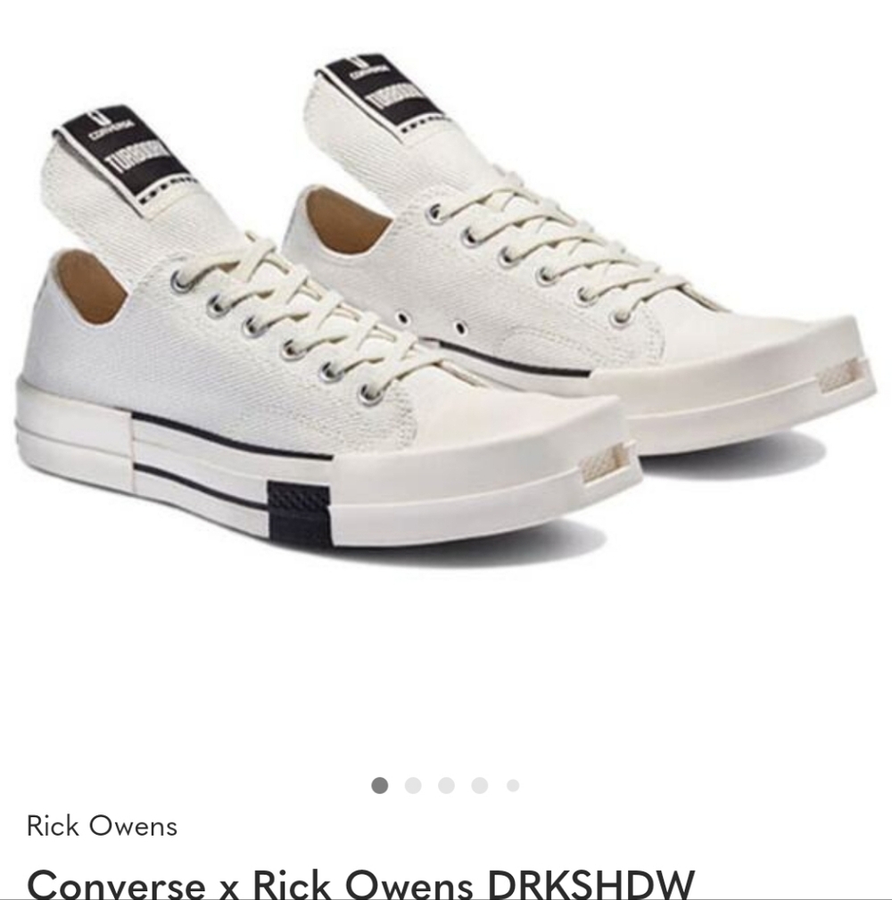 Rick Owens DRKSHDW x Converse Sneakers